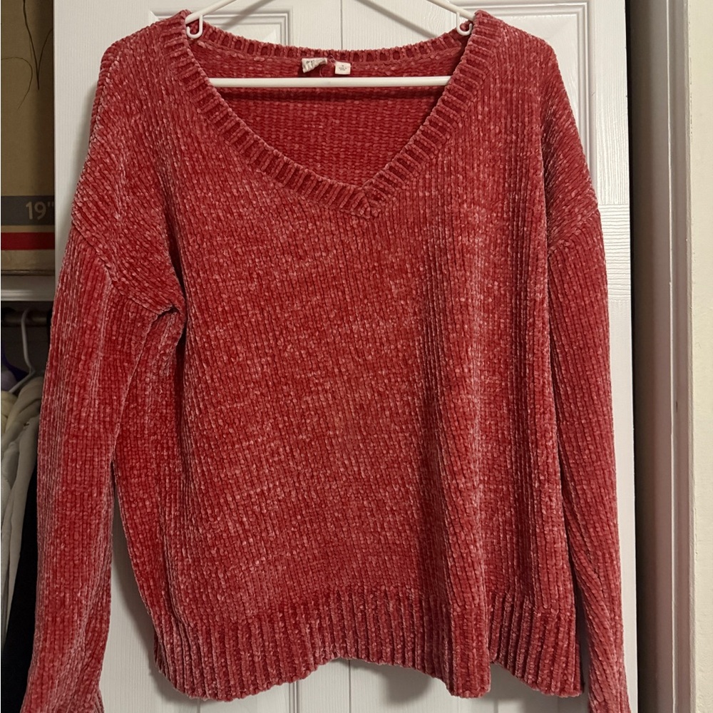 GAP Red V-Neck Sweater